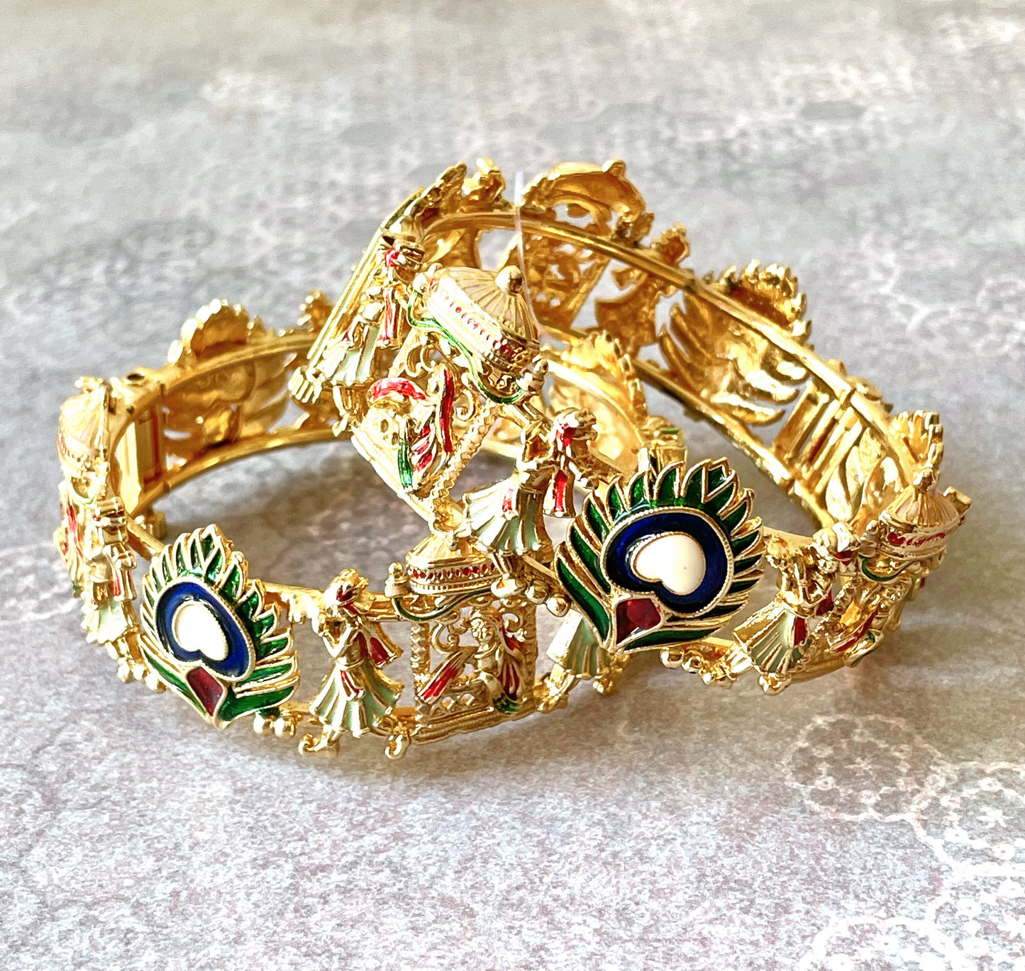 Morpankh Palki (Peacock Feather Bridal)