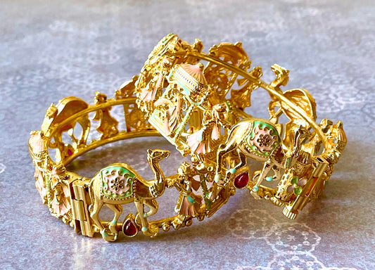 Camel Featured Bangles